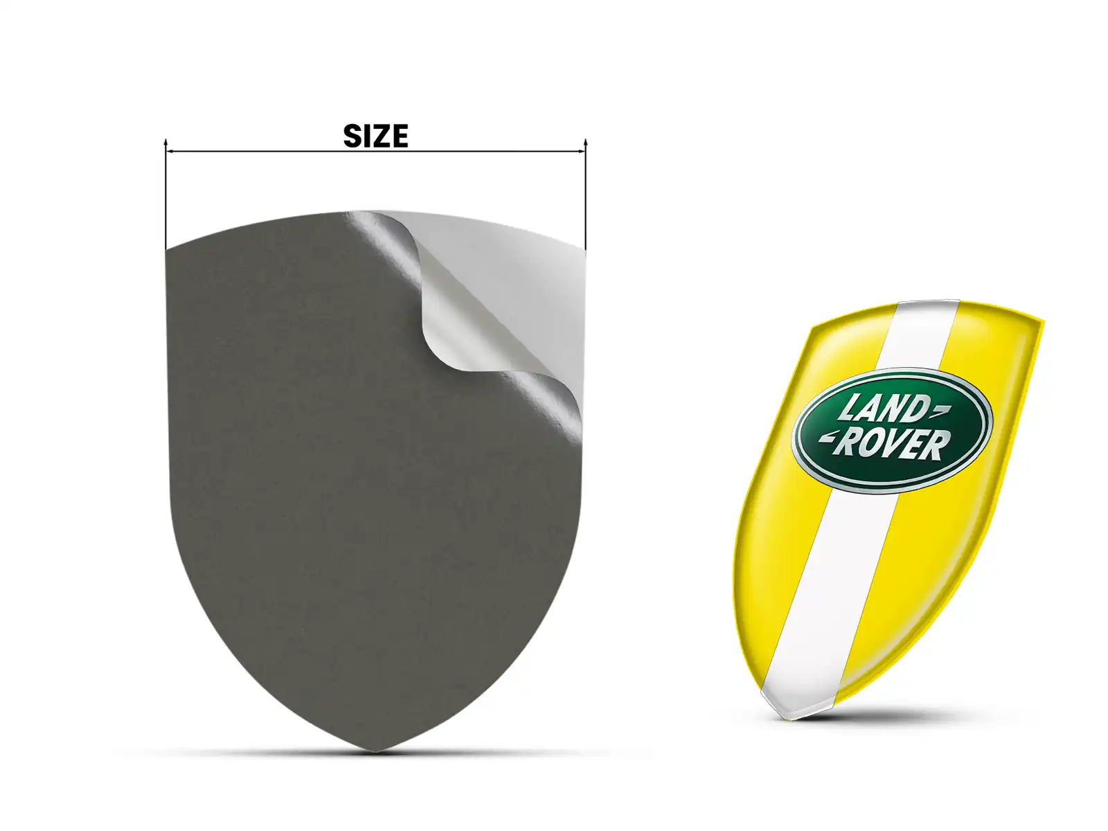 Land Rover Autoembleme Modern Anpassbar Exklusiv Personalisierbar